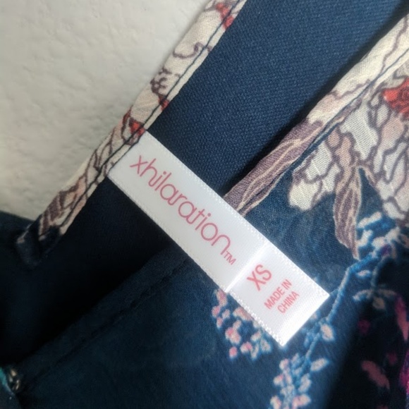 Xhilaration Cold Shoulder Wrap Dress - Picture 2 of 7